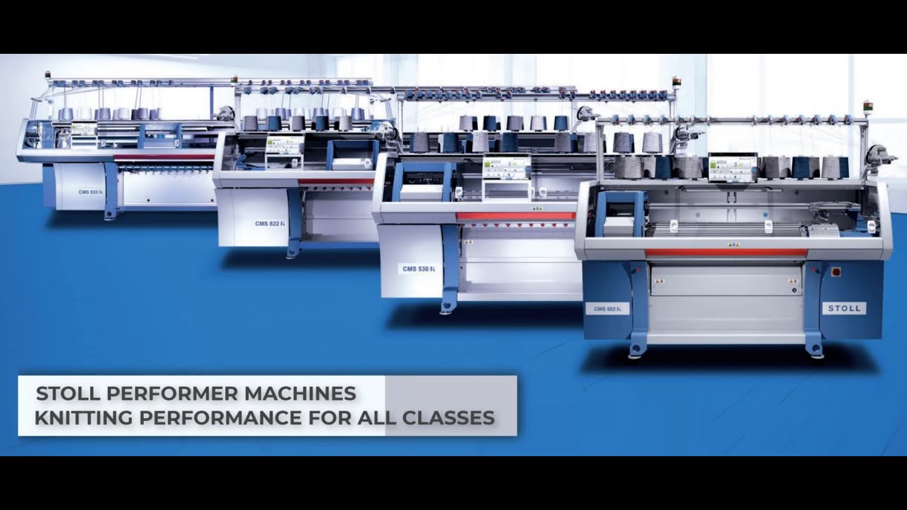 Discover the power of STOLL CMS MACHINES - High-Quality Knitwear Made Simple