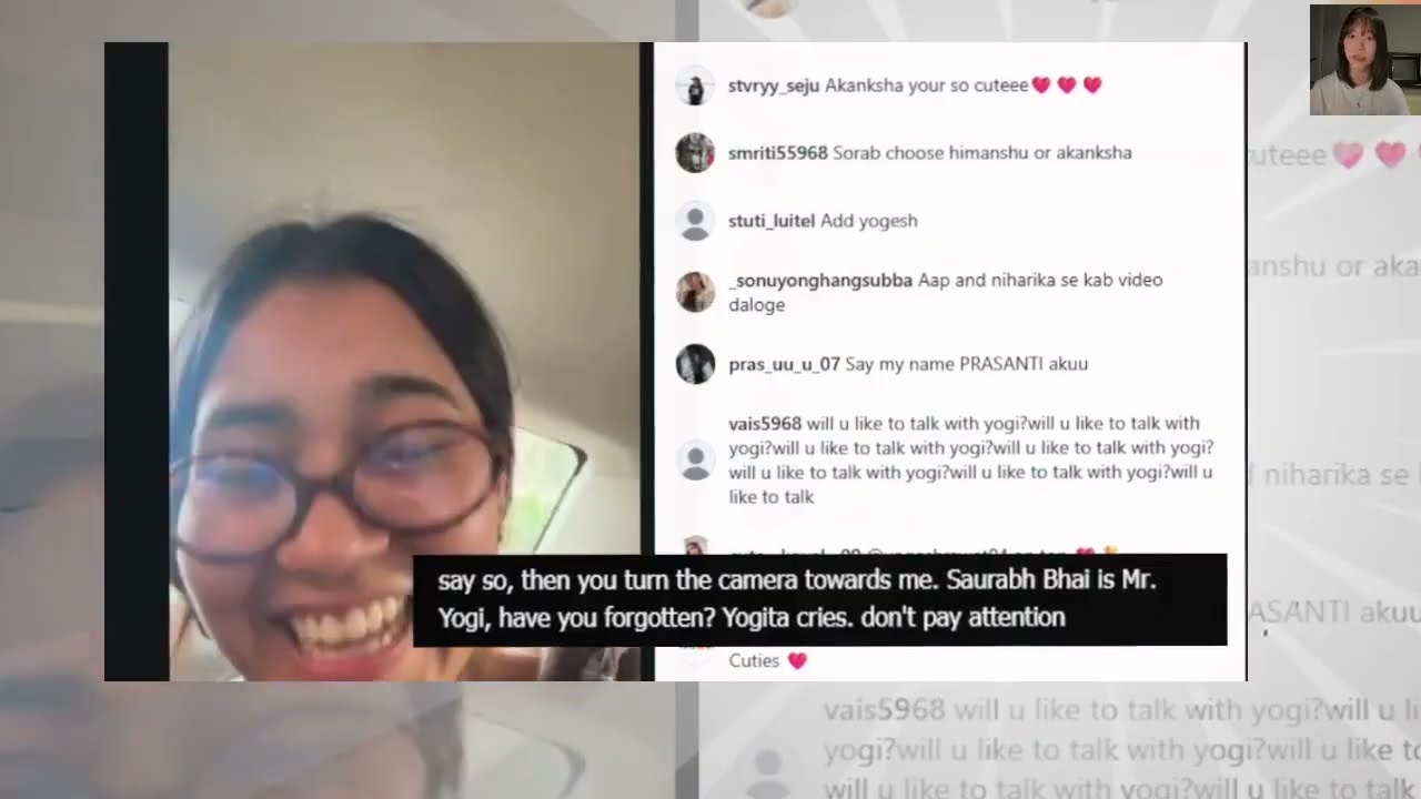 Akanksha Choudhary instagram live 2026 02 18