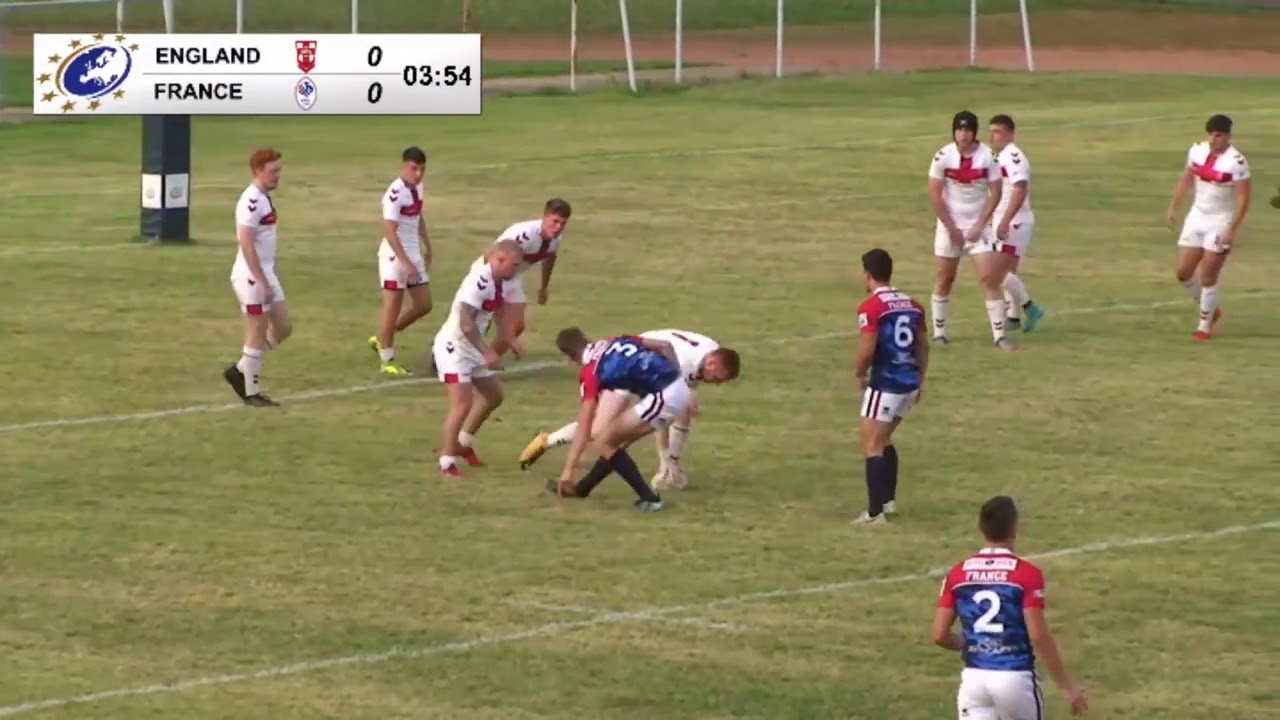 FRANCE vs. ENGLAND - Rugby League European Championship U19 - GRAND FINAL