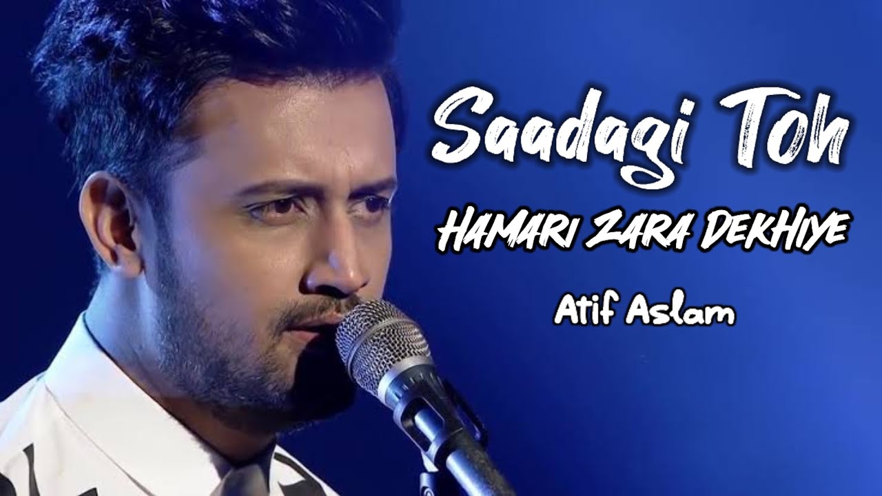 Saadagi Toh Hamari Zara Dekhiye | Atif Aslam |Raj Burman | Ai Cover Song