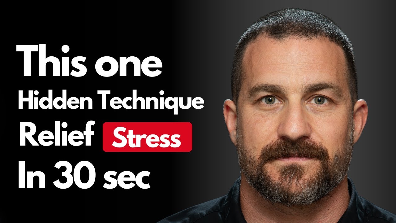 Neuroscientist: This One Hidden Technique Relief Stress in 30 sec| Andrew Huberman
