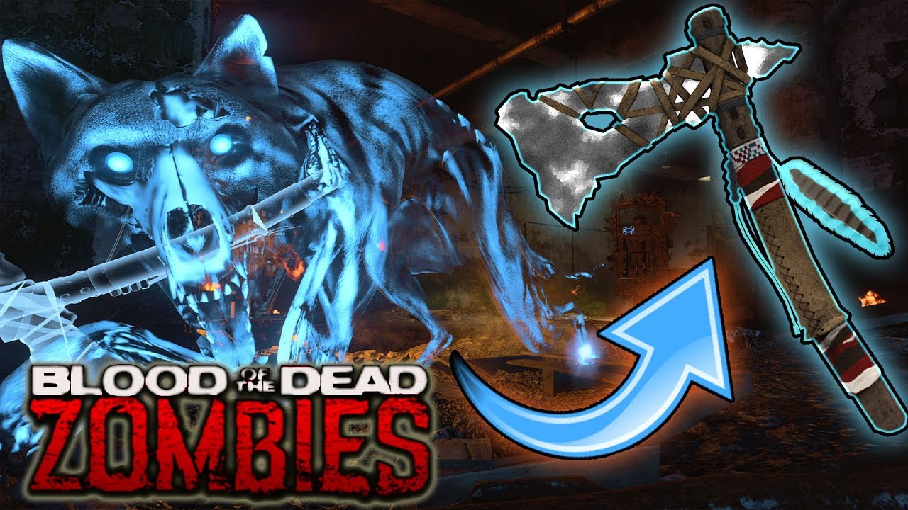 BLAUES TOMAHAWK HELL´S REDEEMER VERBESSERUNG ☆ BLOOD OF THE DEAD ☆ BLACK OPS 4 ZOMBIES DEUTSCH