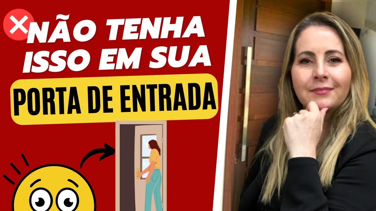 A PORTA DE ENTRADA É MUITO IMPORTANTE NO FENG SHUI | O que Colocar? 🚪