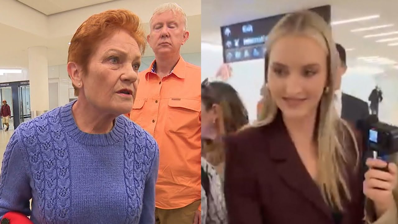 &lsquo;Learn respect&rsquo;: Pauline Hanson snaps at a journalist over &lsquo;stupid&rsquo; questions