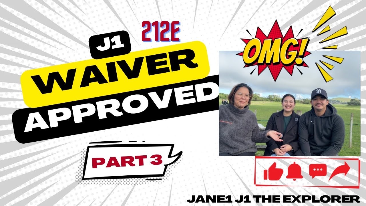 J1 Teachers Approved Waivers || 212e || USA to New Zealand to USA 2025 || Part 3