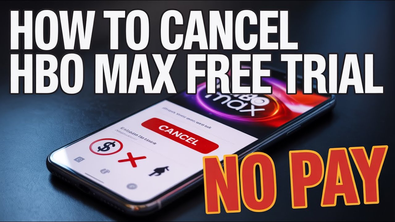 How to Cancel HBO Max Free Trial [No Pay]