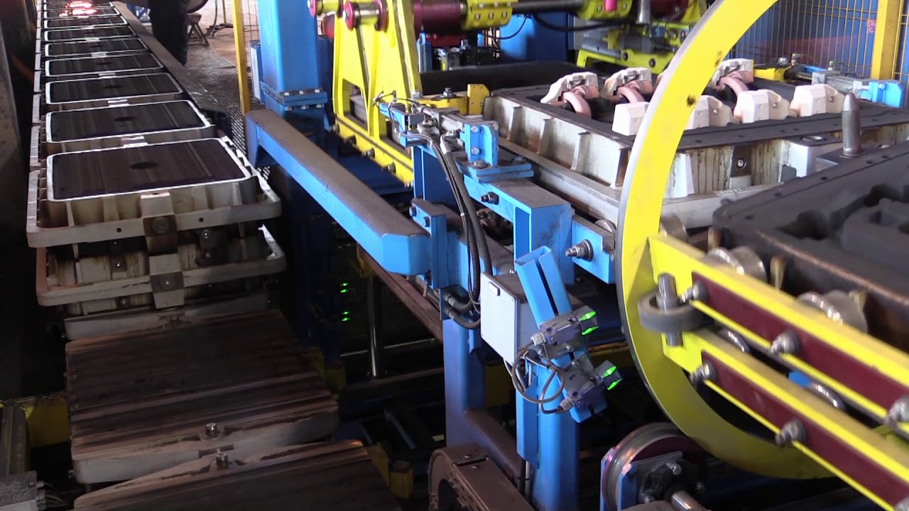 Casati Foundry, Belloi Molding Line With Belloi Green Sand Plant