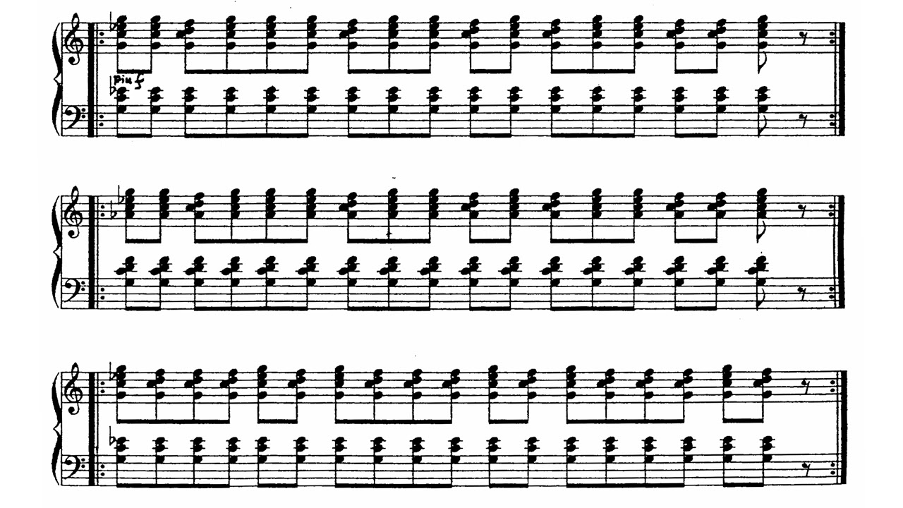 [Nikolai Korndorf] A Letter to V. Martynov and G. Pelēcis for Piano (Score-Video)