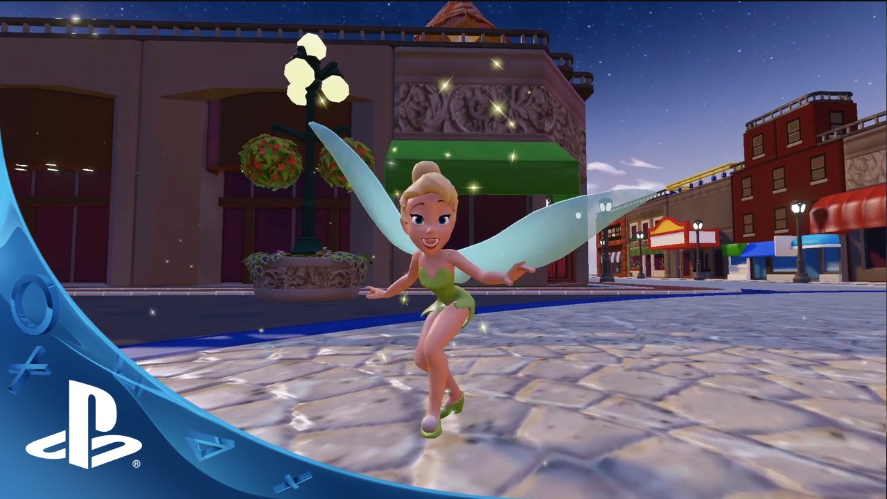 Disney Infinity (2.0 Edition): Stitch & Tinker Bell Trailer | PS4 & PS3