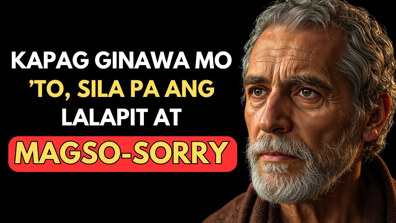 Yung Nanakit sa’yo… Sila pa ang Magmamakaawa—’Pag Ginawa Mo ’Tong Ganting ’To | Stoic Philosophy