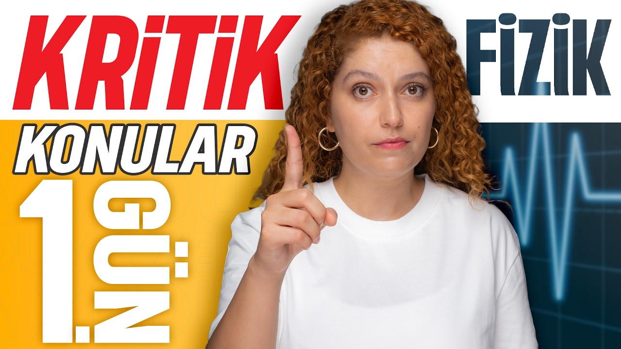 TYT Fizik kritik konular kampı | 2026 - 2027 | 12 GÜNDE (GÜN-1 Fiziksel Nicelikler Konu Anlatım)