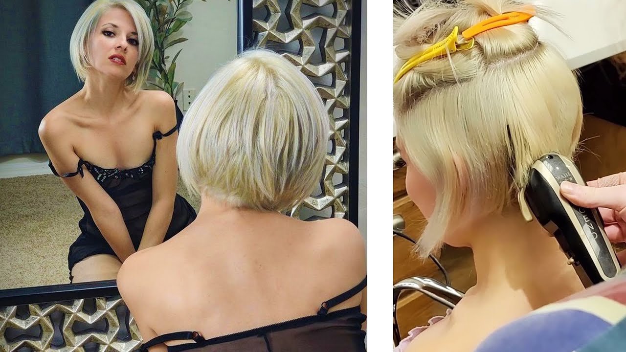 First pixie cut for Patreon babe! (Haarminnaar exclusive version)