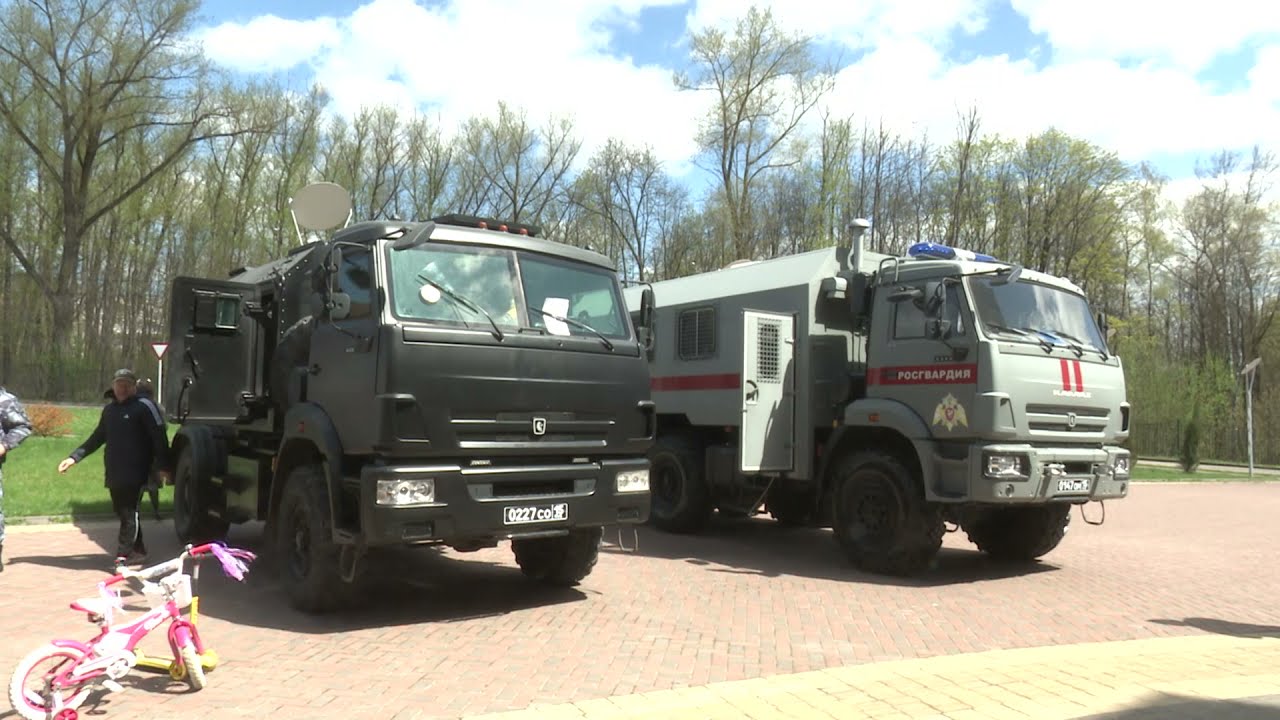 В Смоленске прошёл показ ведомственной техники