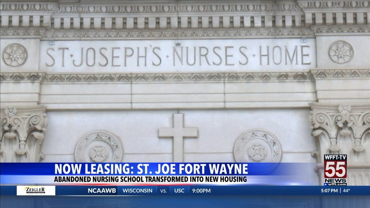 Abandoned nursing school transformed into new apartments
