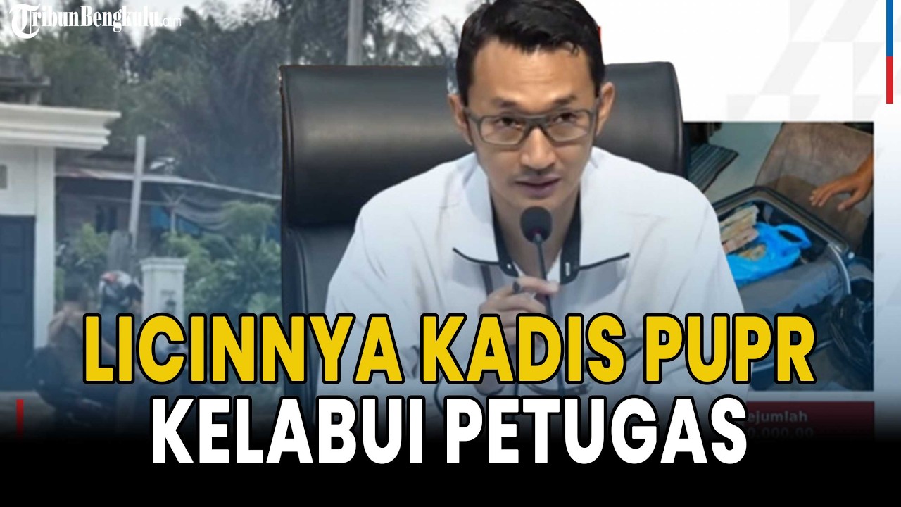 Licinnya Kadis PUPR Rejang Lebong Pindahkan Uang Suap, Naik Motor Keluar Masuk Gang, Ganti ke Mobil
