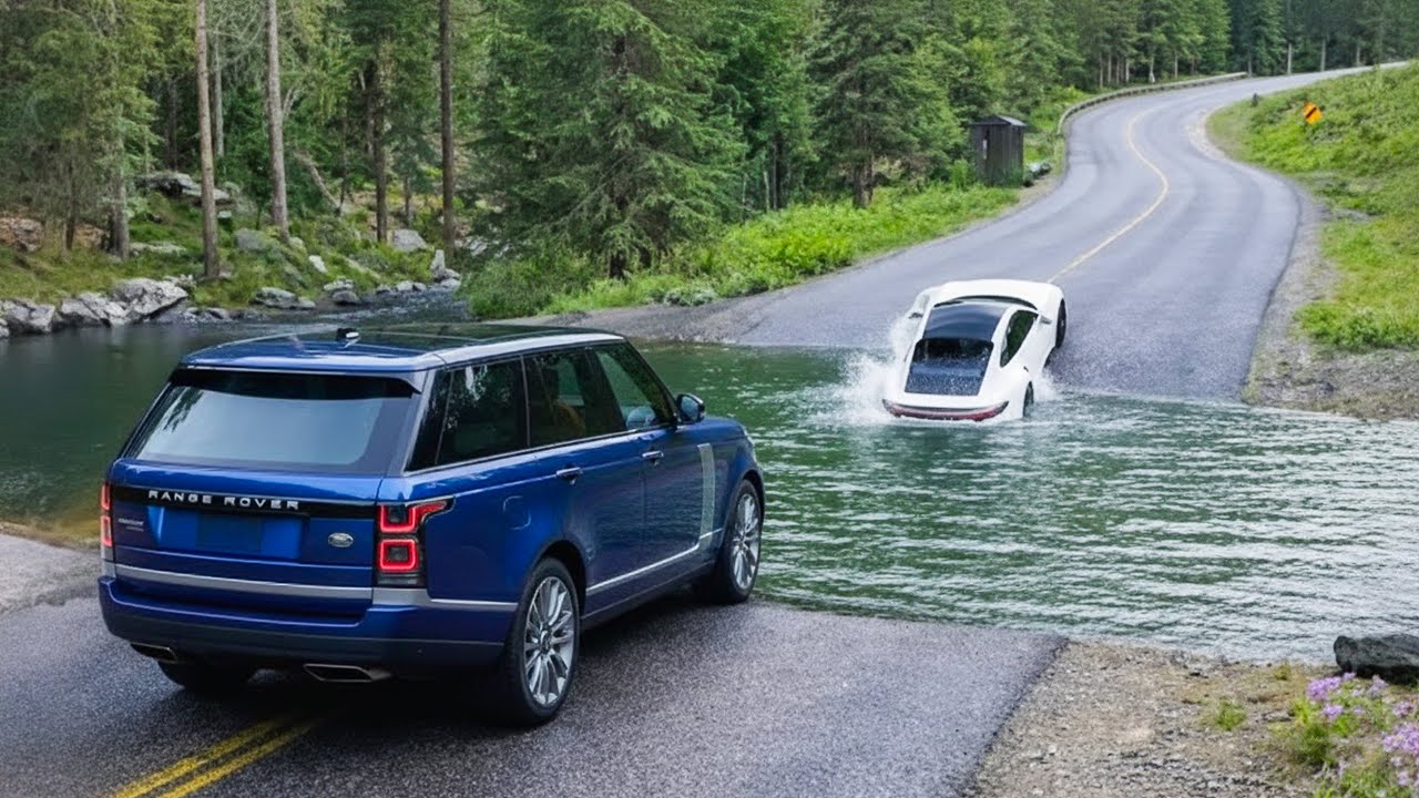 Cars vs Deep Water Challenge #3 in BeamNG Drive!