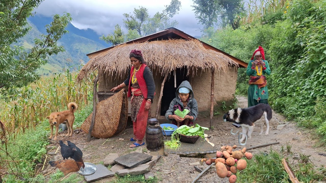 Remote Eastern Nepal Village Life | Organic Cooking, Traditional Food & Hidden Valley