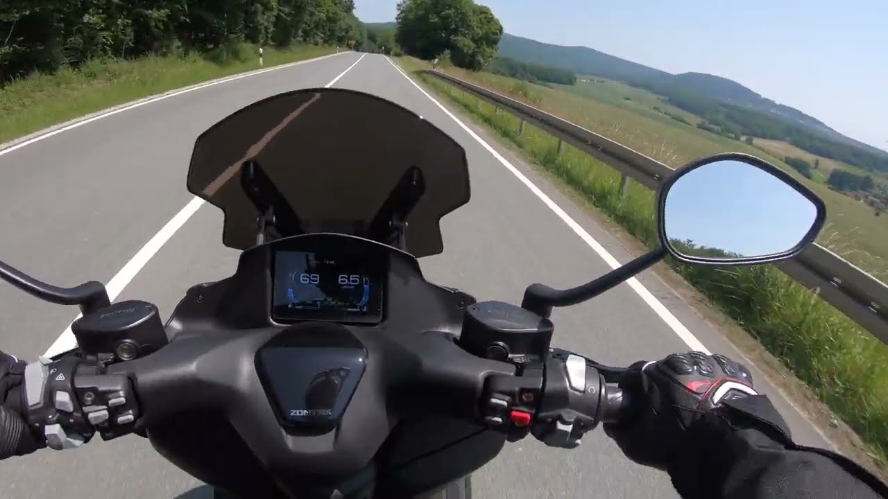 Zontes Zt 125 D #motovlog #roller #125cc