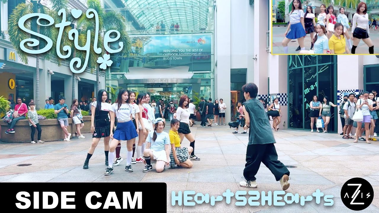 [KPOP IN PUBLIC / SIDE CAM] Hearts2Hearts 하츠투하츠 'STYLE' | DANCE COVER | Z-AXIS FROM SINGAPORE