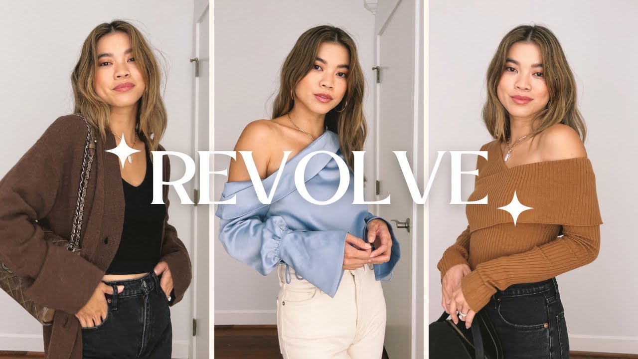 REVOLVE Fall Try On Haul - My first time ever shopping from Revolve - cute & trendy pieces for fall