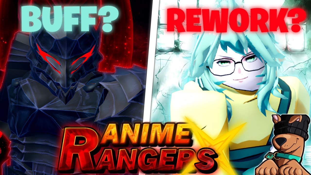 All New OP REWORKED Units SHOWCASE In Anime Rangers X!