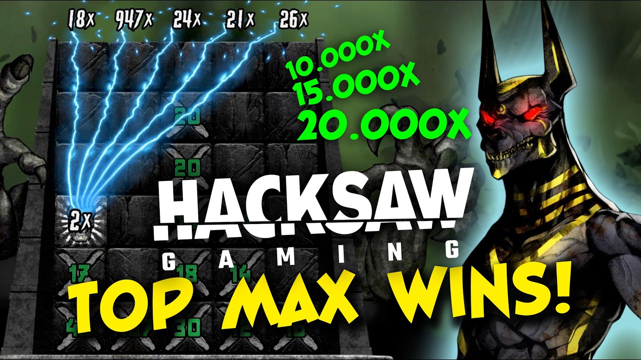 INSANE Hacksaw Gaming MAX WIN Compilation | 4 Huge Wins (Base Game & Bonus Buy)