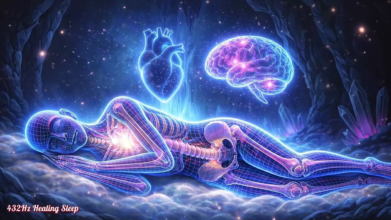 (NO ADS) 432Hz  + 963Hz || THE DEEPEST Healing Sleep: DNA Resonance & Deep Calm.#69