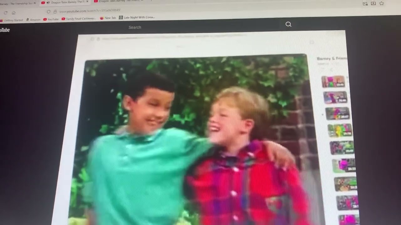 Dragon Tales Barney The Friendship Song