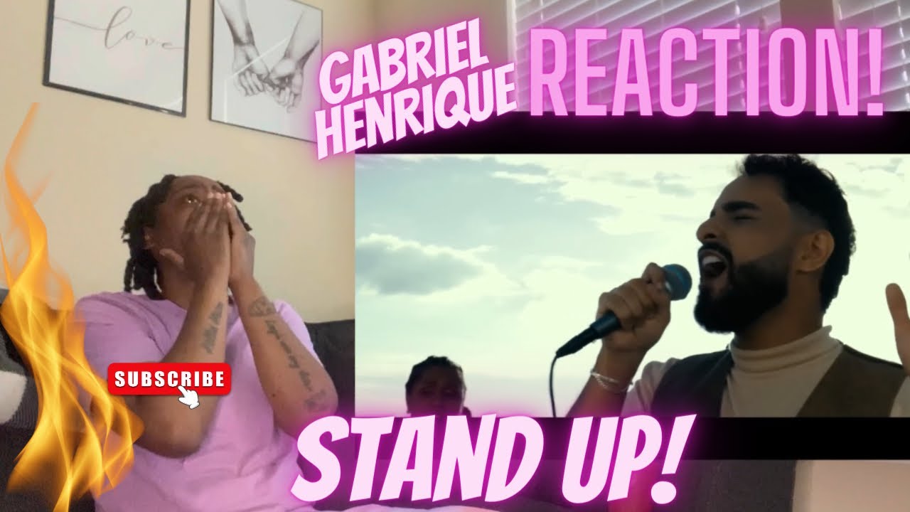 EMOTIONAL Reaction To Gabriel Henrique - Stand UP Rooftop Performance ❤️