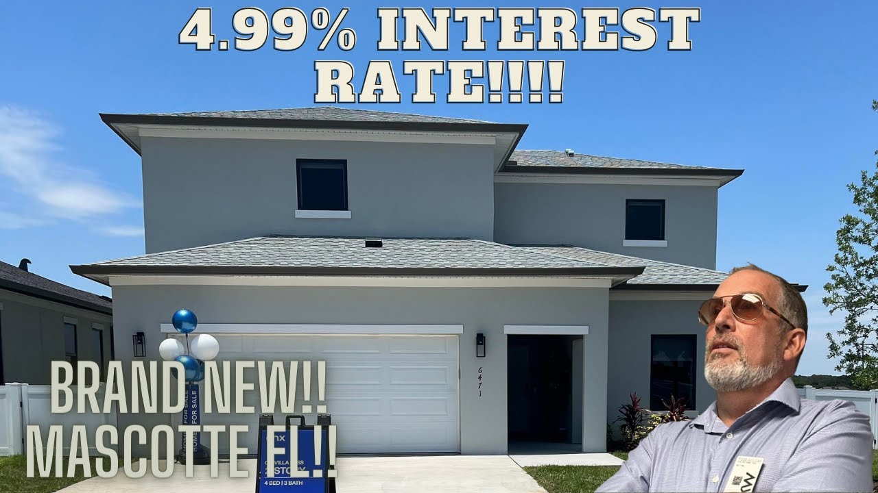 On Villa Pass I ONX Builders I 2178 SF I 4 Bed I 3 Bath I Mascotte, Florida I Brand New Community