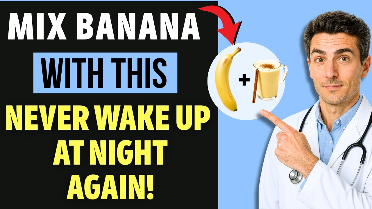Seniors: Can’t Sleep Through the Night? Banana Can Help - Here’s How to Use It