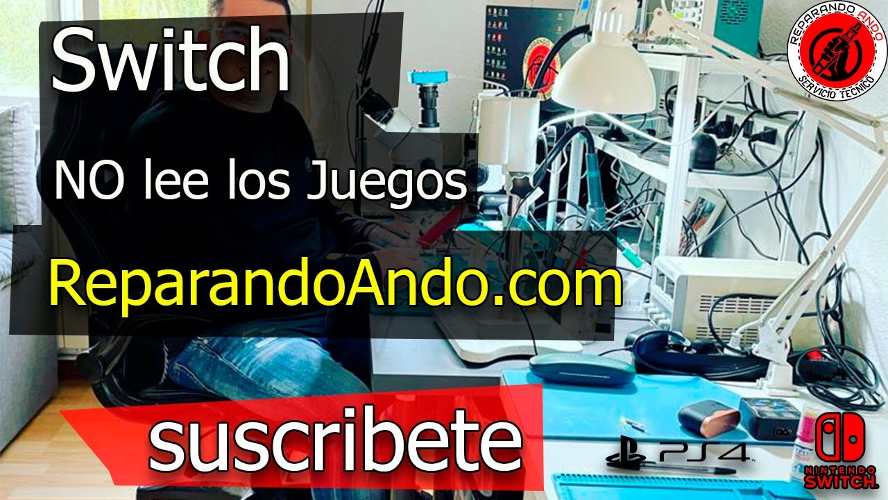 Como Reparar Nintendo Switch que no lee los cartuchos de juegos
