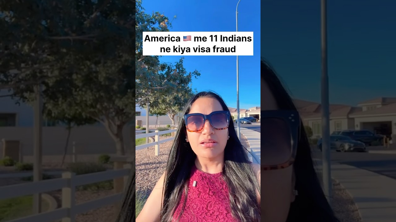 America 🇺🇸 Visa Scam: 11 Indians Arrested | U-Visa Fraud Explained