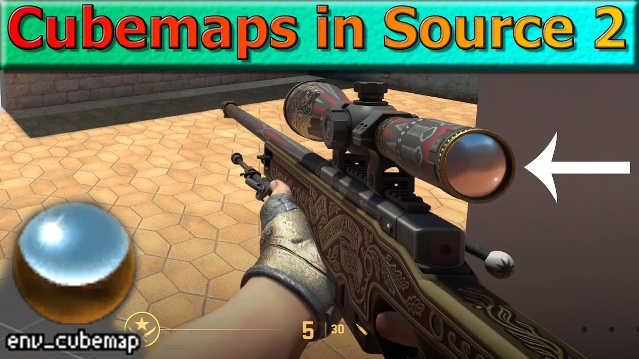Full Cubemaps Guide for Counter Strike 2, Source 2 tutorial, CS2 Hammer, accurate map reflections.
