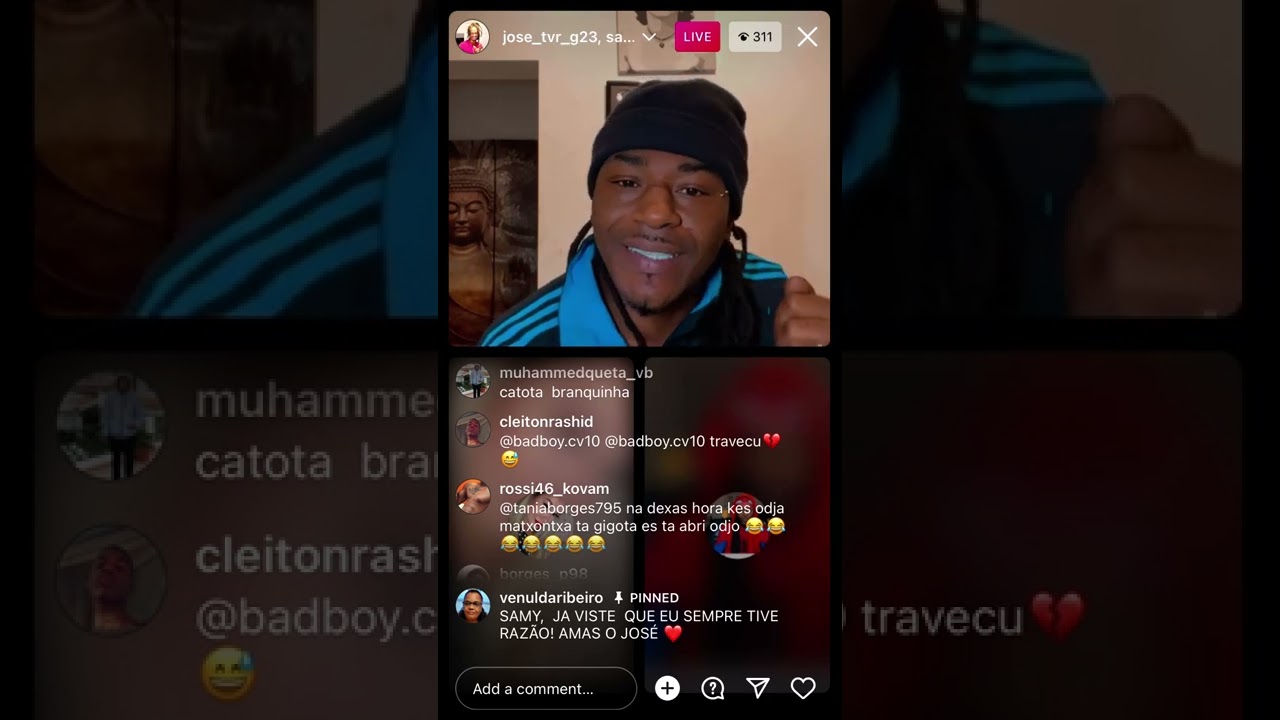 Jose fla samy só ta conta mintira 😂😂sooRIR