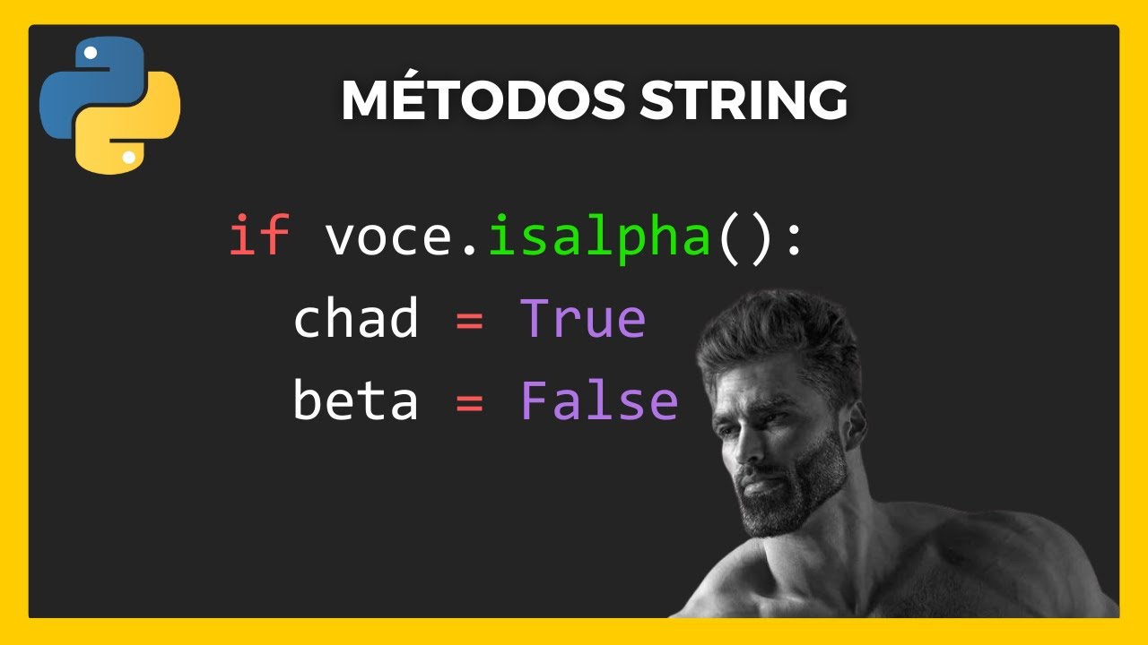 Aprenda os MÉTODOS STRING no PYTHON para iniciantes