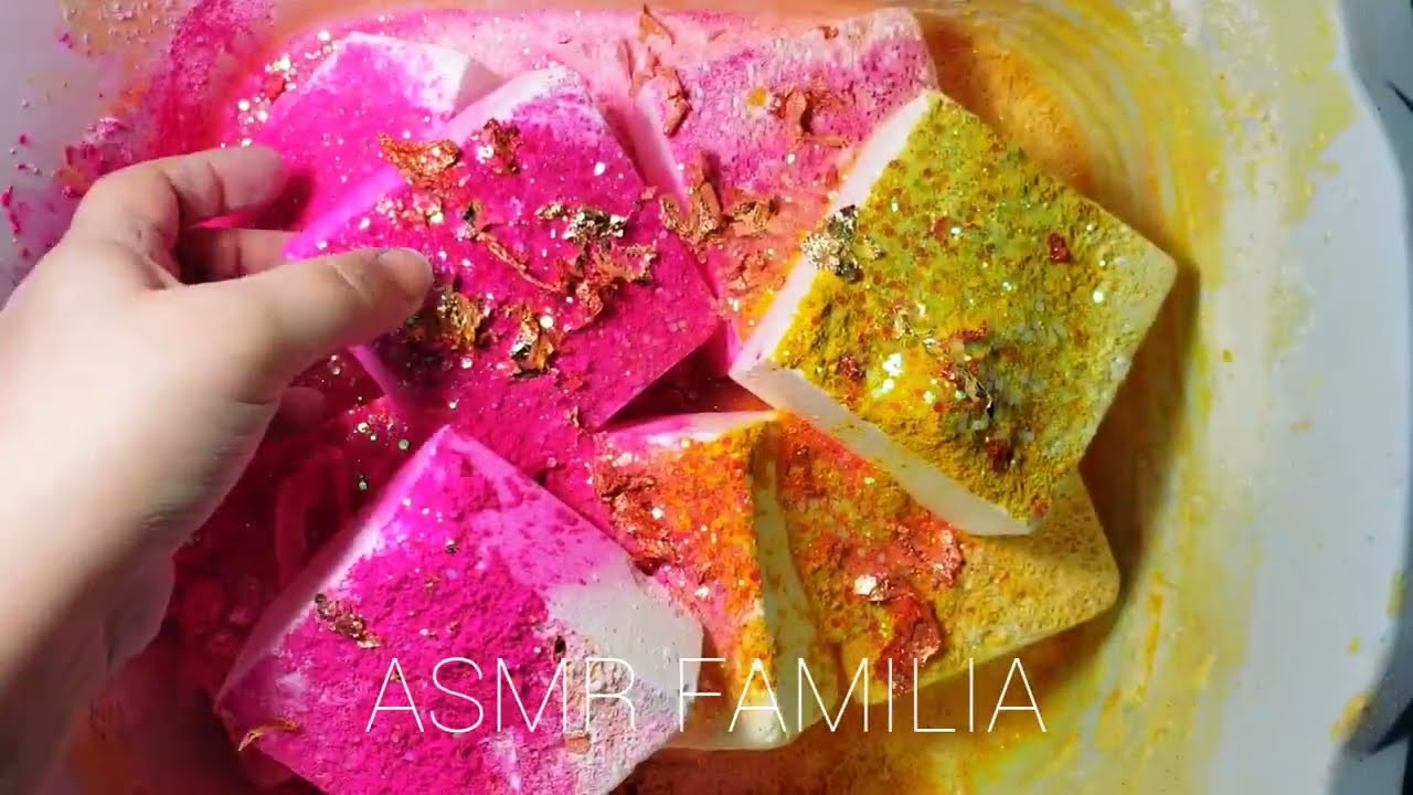 INSANE Holi Powder Gym Chalk Compilation 🌈😴 Sleep Aid Oddly Satisfying ASMR FAMILIA