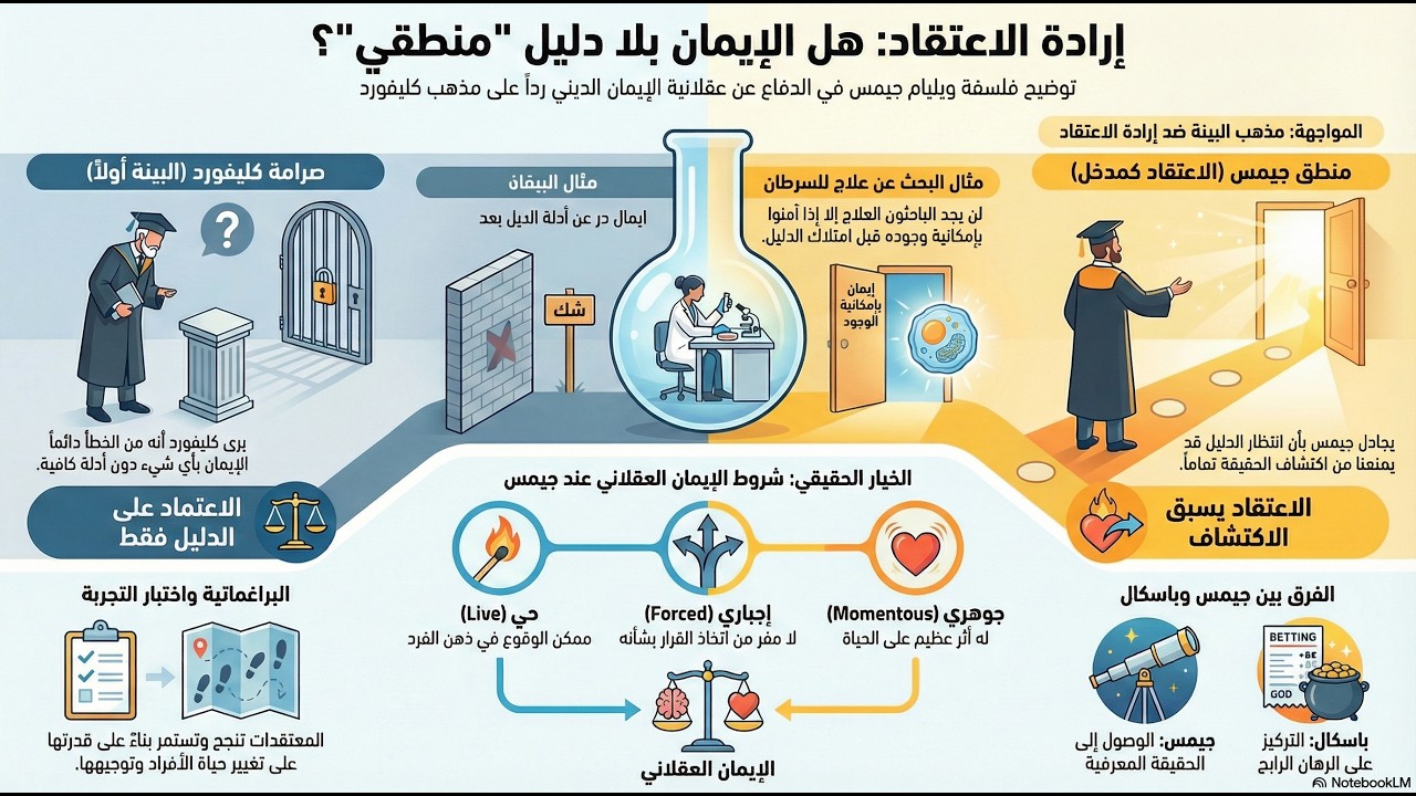 إرادة الاعتقاد - هل الإيمان عقلاني؟