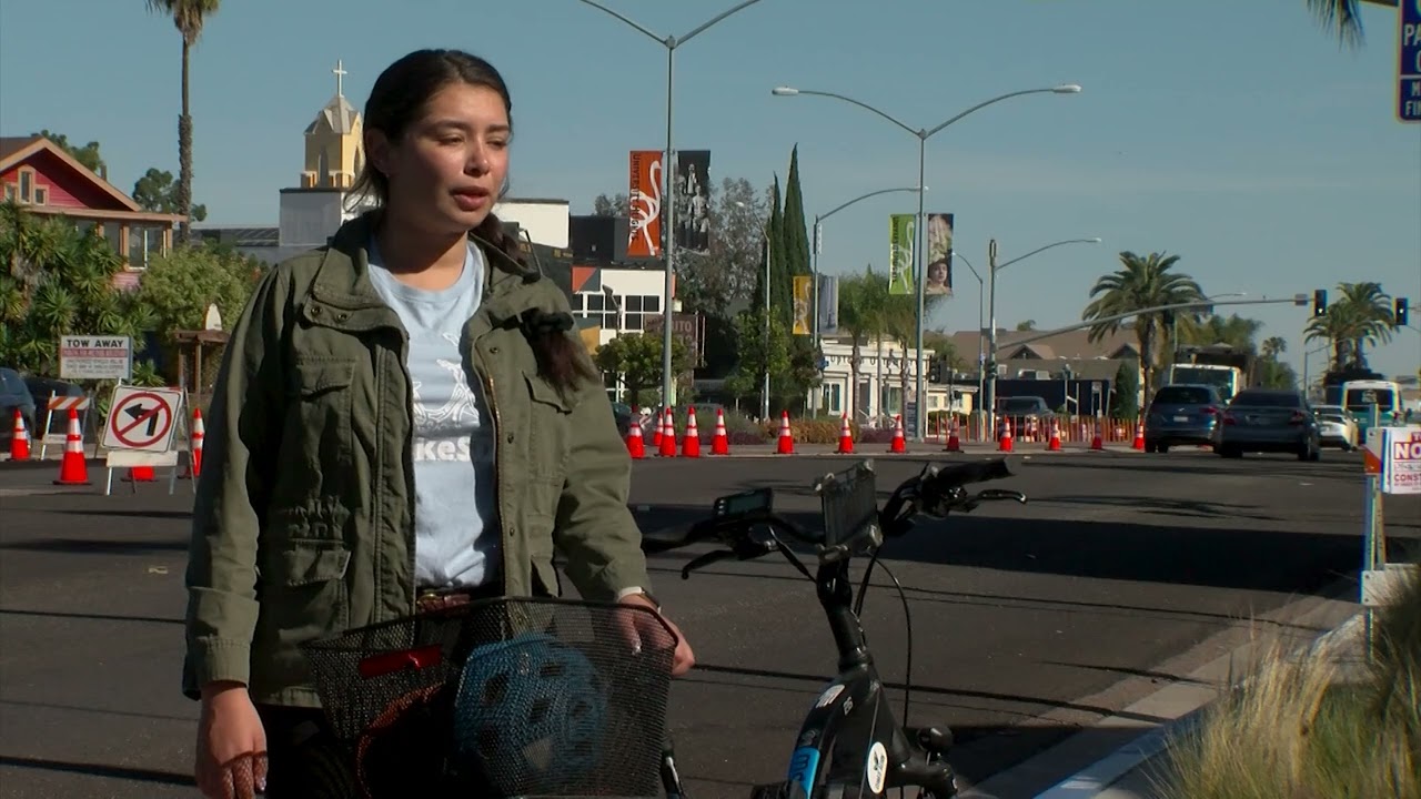 San Diego plans for protected bike lanes on Park Boulevard in University Heights