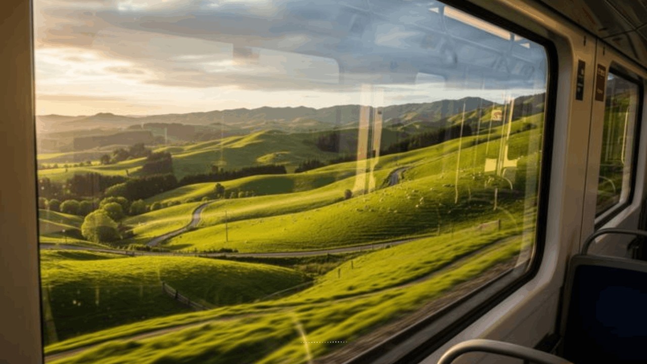 𝐏𝐋𝐀𝐘𝐋𝐈𝐒𝐓 | A Train Ride Through Soft Green