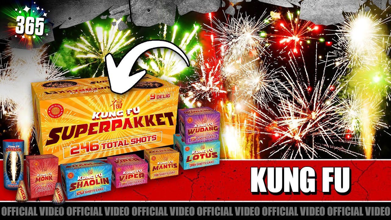 Kung Fu Superpakket vuurwerk | Rubro