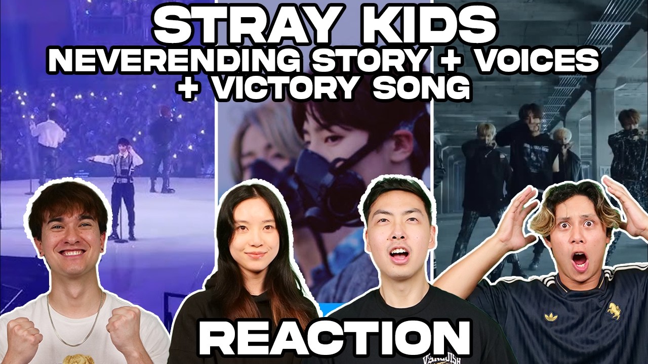 WE WATCH 3 STRAY KIDS VIDEOS!