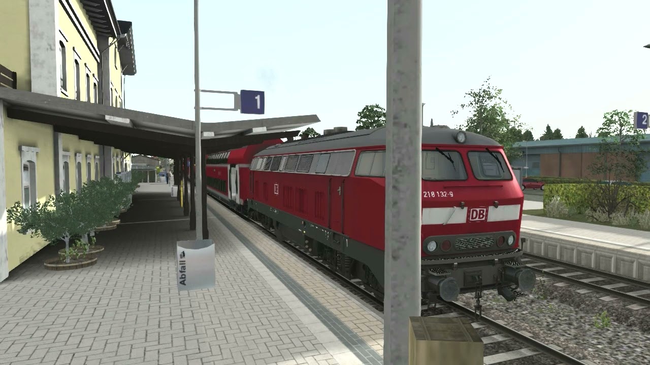 Train Simulator 2023: Mit der BR 218 und Doppelstockwagen nach Kiel-Elmschenhagen #trainsimulator