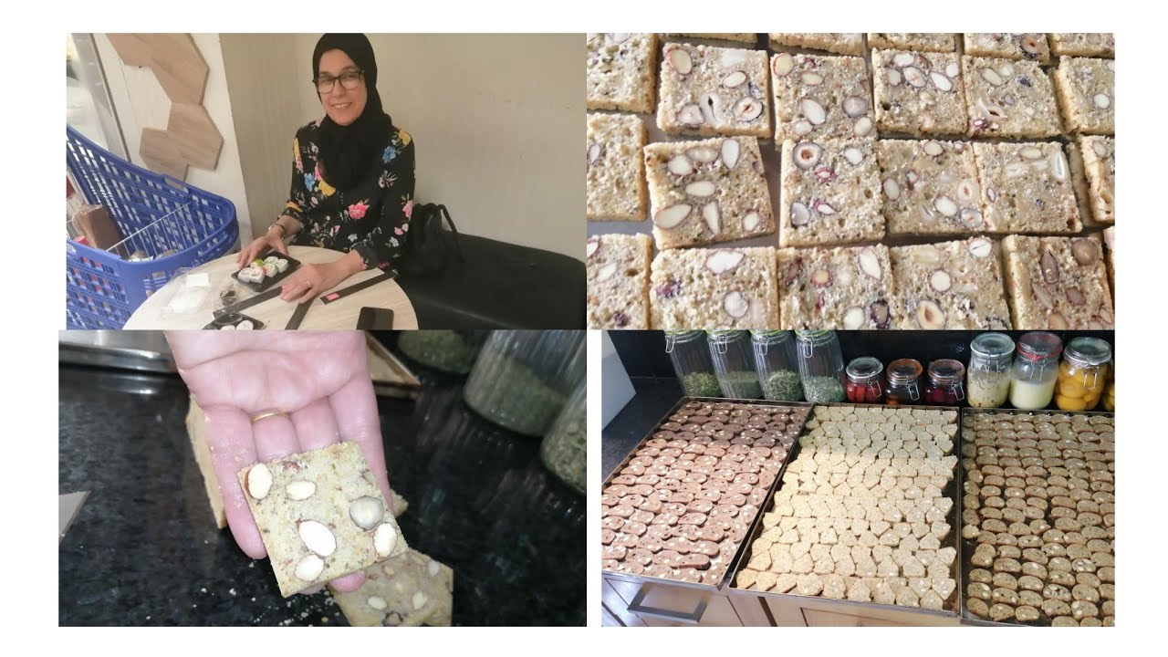 روتين الفقاص:بالقمح الكامل. والشكلاطة. فقاص يهودي بالقوالب. Fekkas juif au blé complet 👍👌👌