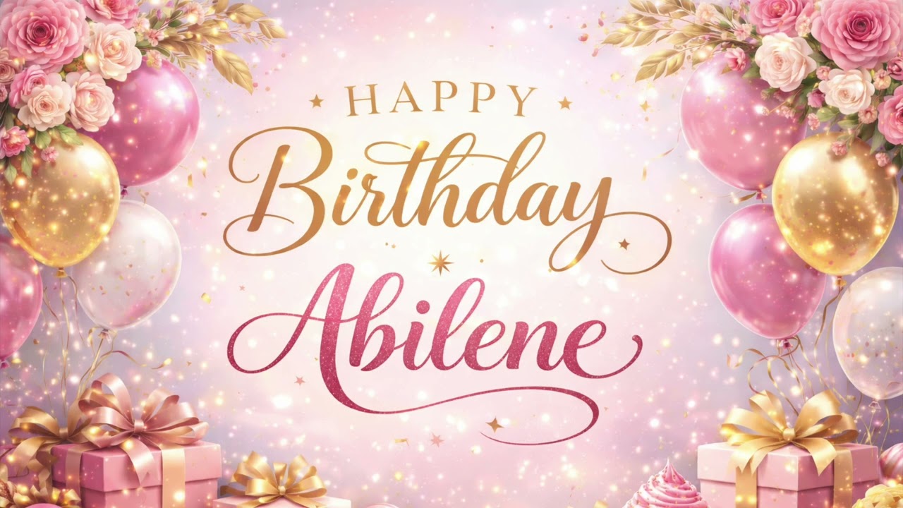 Abilene: Happy Birthday Song for Abilene