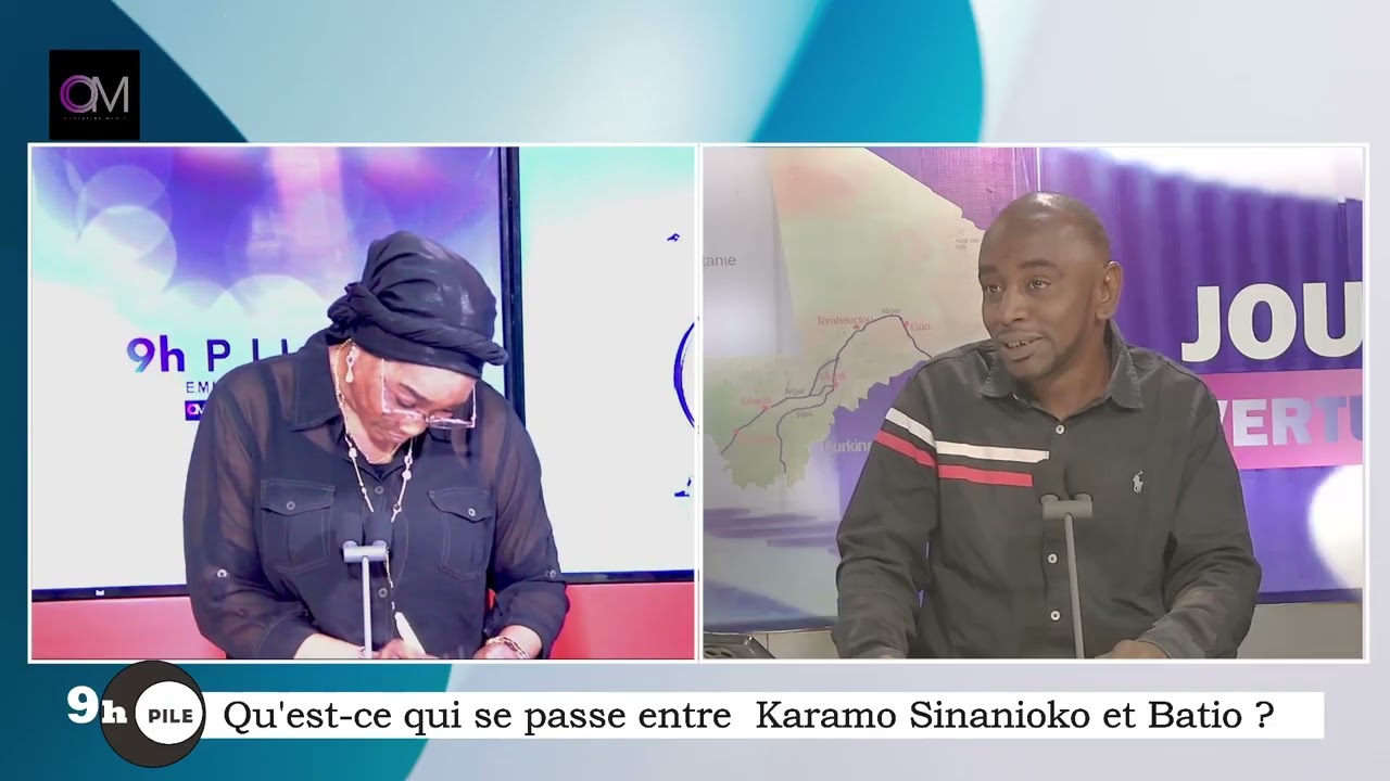 OM TV : #9hpile :  Qu'est-ce qui se passe entre  Karamo Sinanioko et Batio ?