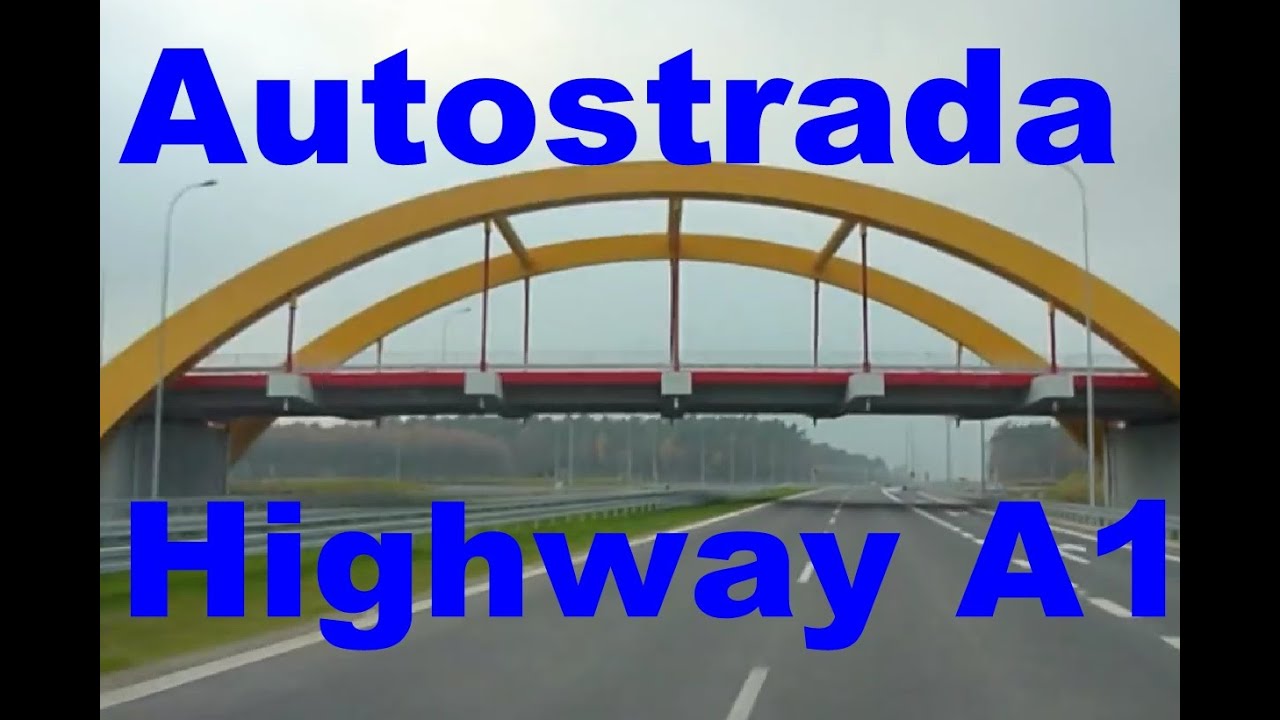 Автомагистраль / шоссе A1 Лодзь - Торунь