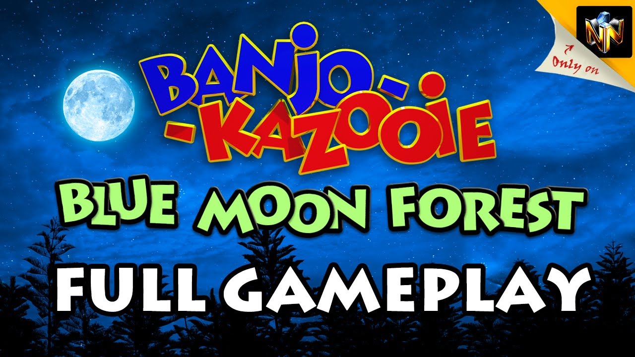 Banjo Kazooie Blue Moon Forest
