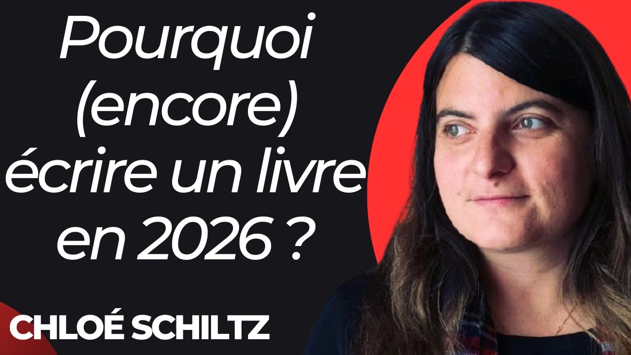 Pourquoi (encore) écrire un livre en 2025 ? Chloé Schiltz - Responsable éditoriale