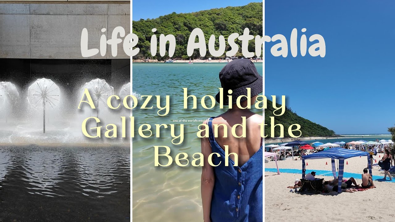 A Cozy holiday day:Galleryand the Beach/여유로운 휴일 브이로그 : 갤러리 그리고 바다 2025년 마지막날 우린 이렇게.....